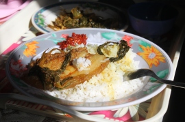Bhutanese meal