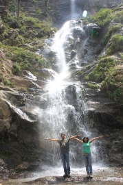 One of the umpteen waterfall at Killar-Kishtwar route